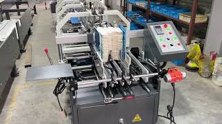 Prefold Box Folder Gluer amp Collecting System ZH800A [upl. by Aelem]