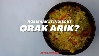 Hoe maak je Indische Orak Arik [upl. by Eulalie519]