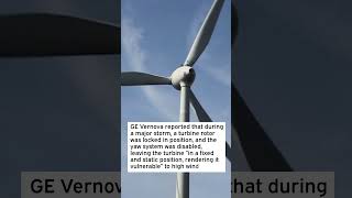 GE Vernova blames high winds not design flaw in latest offshore wind blade failure GEV GEVStock [upl. by Goldenberg]