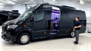 2024 Mercedes Sprinter VIP Luxury PRINCE VAN  Full Review Interior Exterior [upl. by Garreth234]