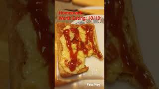 Todays Food  Welsh Rarebit Homemade [upl. by Waldman]