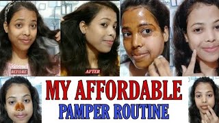 DIWALI Pamper Routine With Affordable Products✨✅ Self Care Routine ✨✅ [upl. by Assitruc]