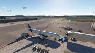 Microsoft Flight Simulator  Kjevik To Gardermoen [upl. by Vivian204]