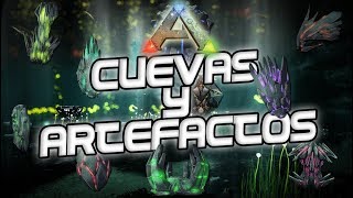 Guía CUEVAS y ARTEFACTOS ARK  ¿Como Obtenerlos TODOS  Mapa The Island  PCPS4XBOXONE  Zonexx [upl. by Lakym362]