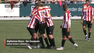 Samenvatting Alphense Boys  De Zouaven zondag 21 mei [upl. by Farrish]