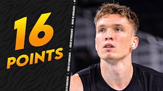 Dalton Knecht NBA debut 🔥 16 PTS FULL Highlights [upl. by Ydnew844]