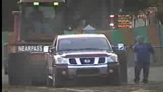 Nissan Titan Truck Pull [upl. by Maryanna458]