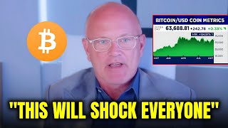 Mike Novogratz quotThis Is the NEXT MASSIVE Catalyst for Bitcoin  100X Bigger Than BlackRockquot [upl. by Ecitnirp]