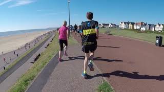 Gorleston Cliffs parkrun 484  August 11th 2018 fast [upl. by Nuahc]