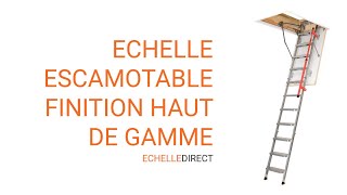 Echelle escamotable métallique  Finition haut de gamme [upl. by Enaud]