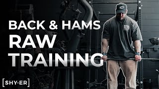 FULL Back amp Hamstrings Training RAW [upl. by Doug]