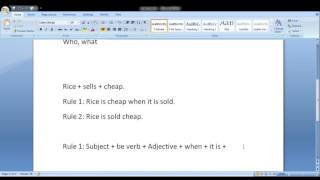 Quasipassive voice change rule amp example [upl. by June642]