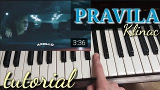 Učim vas svirat Pravila Klinac TUTORIAL🎹 [upl. by Rothmuller]