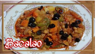 bacalaorecipe HOW TO COOK BACALAO BACALAO PINOY VERSION  FISH RECIPE [upl. by Yecam]