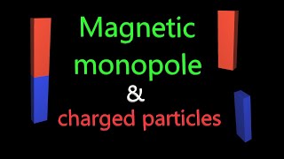 Magnetic monopole affecting charged particles [upl. by Suedaht872]