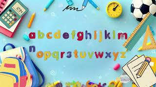 a b c d e f g h i j k l m n ñ o p q r s t u v w x y z  Easy Alphabet [upl. by Airenahs773]