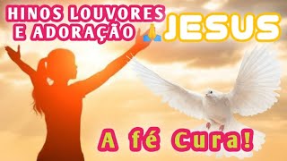 MÚSICAS EVANGÉLICAS CURA SUA MENTECORPO E ALMATRAZENDO PAZ E ALEGRIAJESUS [upl. by Adnawal]