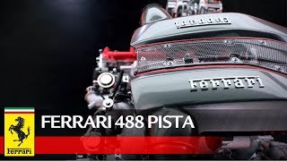 Ferrari 488 Pista  Engine [upl. by Yecrad]