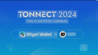 How to Connect Cats with Bitget Wallet  Cats Bitget Wallet Connect [upl. by Labanna]