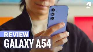 Samsung Galaxy A54 full review [upl. by Ecnerret]