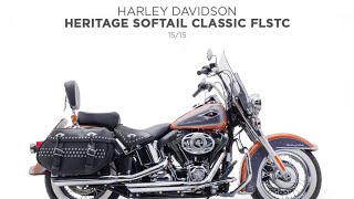 HarleyDavidson Heritage Softail Classic FLSTC Review Features Specs and Ride Experience [upl. by Yetsirhc]