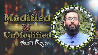 Modified Audit Report VS Unmodified Audit Report shorts [upl. by Raquela]