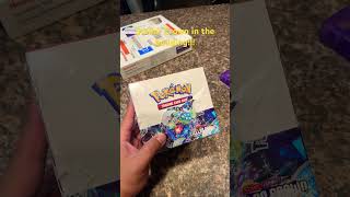 Stellar Crown Booster box stellarcrown pokemontcg pokemoncard [upl. by Meredithe]