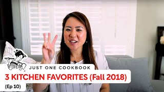 3 KITCHEN FAVORITES Fall 2018  Tea Time with Nami Ep 10 [upl. by Anirtep528]