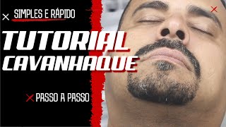 TUTORIAL ESTILIZAÇÃO DO CAVANHAQUE  BARBEIRO BARBOSA [upl. by Ehcadroj]