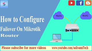 Configuring Failover on Mikrotik Routers Step by Step Guide 2022 [upl. by Asilrahc]