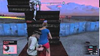 GTA 5 OnLine  Deathmatch  PARKOUR PS3 [upl. by Sacken]