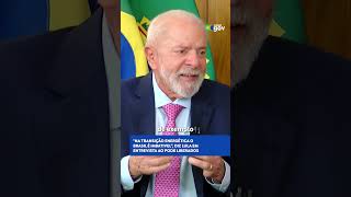 PROTAGONISMO NA TRANSIÇÃO ENERGÉTICA  lula cop30 transicaoenergetica meioambiente [upl. by Annice]