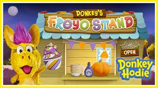 Donkey Hodie Donkeys FroYo Stand [upl. by Olecram76]