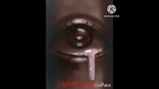 Drawing a eye speedpaint [upl. by Latoye18]