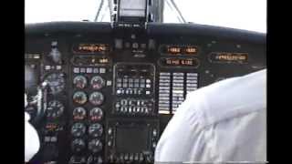 Vintage footage IAI Westwind 1124 Takeoff Aspen CO KASE near miss with ARFF truck [upl. by Rafferty]