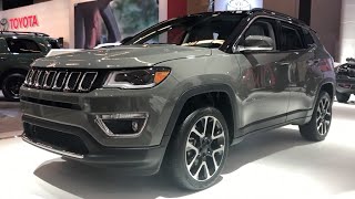 2020 Jeep Compass Limited 4x4 Carbon Metallic 180HP  InDepth Video Walk Around [upl. by Sremlahc]