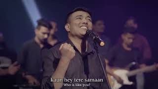 ASHCHARYA TERE  HINDI WORSHIP SONG  4K  FT JERIN ANDREWS amp GRACE AHMEDABAD [upl. by Nava]