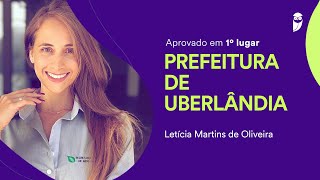 ENTREVISTA Letícia Martins – Aprovada em 1° lugar no concurso da Pref De UberlândiaEng Ambiental [upl. by Jeni]