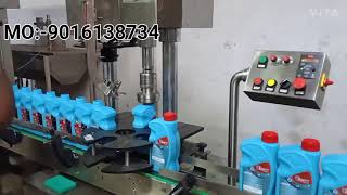 LUBRICANT OIL FILLING CAPPING AND SEALING MACHINE [upl. by Aser]