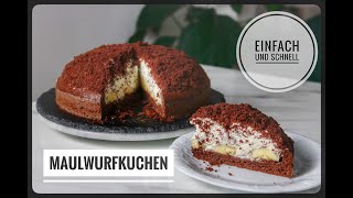 Maulwurfkuchen einfach und schnell  Badem Delights [upl. by Hammerskjold238]