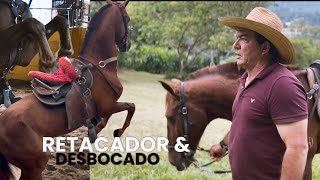 Creemos en el caballo❌🐴 Caballo retacador y peligroso  e4 [upl. by Nowyt681]