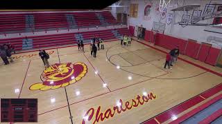 Charleston High School vs Taylorville High School Mens Varsity Basketball [upl. by Einnij603]