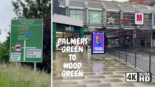 Let’s walk PALMERS GREEN TO WOOD GREEN [upl. by Graehl387]