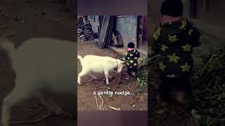 What Looked Like a Goat’s Attack Becomes a Playful Moment [upl. by Rotberg]