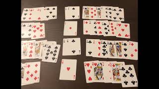 How to play Beleaguered Castle Solitaire [upl. by Ivie859]