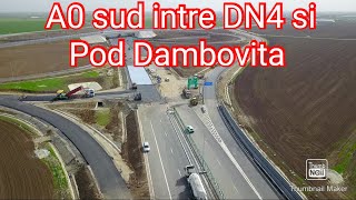 01 APR 2024 A0 sud intre DN4 si pod Dambovita Alsim Alarko [upl. by Imim]