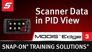 PID View MODIS™ Edge Pt 313  Snapon Training Solutions® [upl. by Ilojna141]