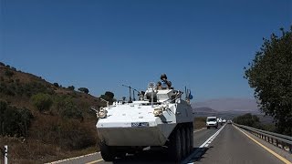 Filipino UN troops escape standoff in the Golan Heights [upl. by Kinney]