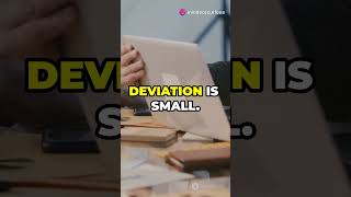 Standard Deviation Explained in 60 Seconds  Statistical Analysis  shorts facts dataanalysis [upl. by Denise]