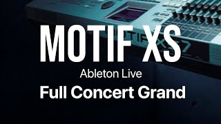 Full Concert Grand para Ableton Live Gratis  MOTIF XS [upl. by Aleira]